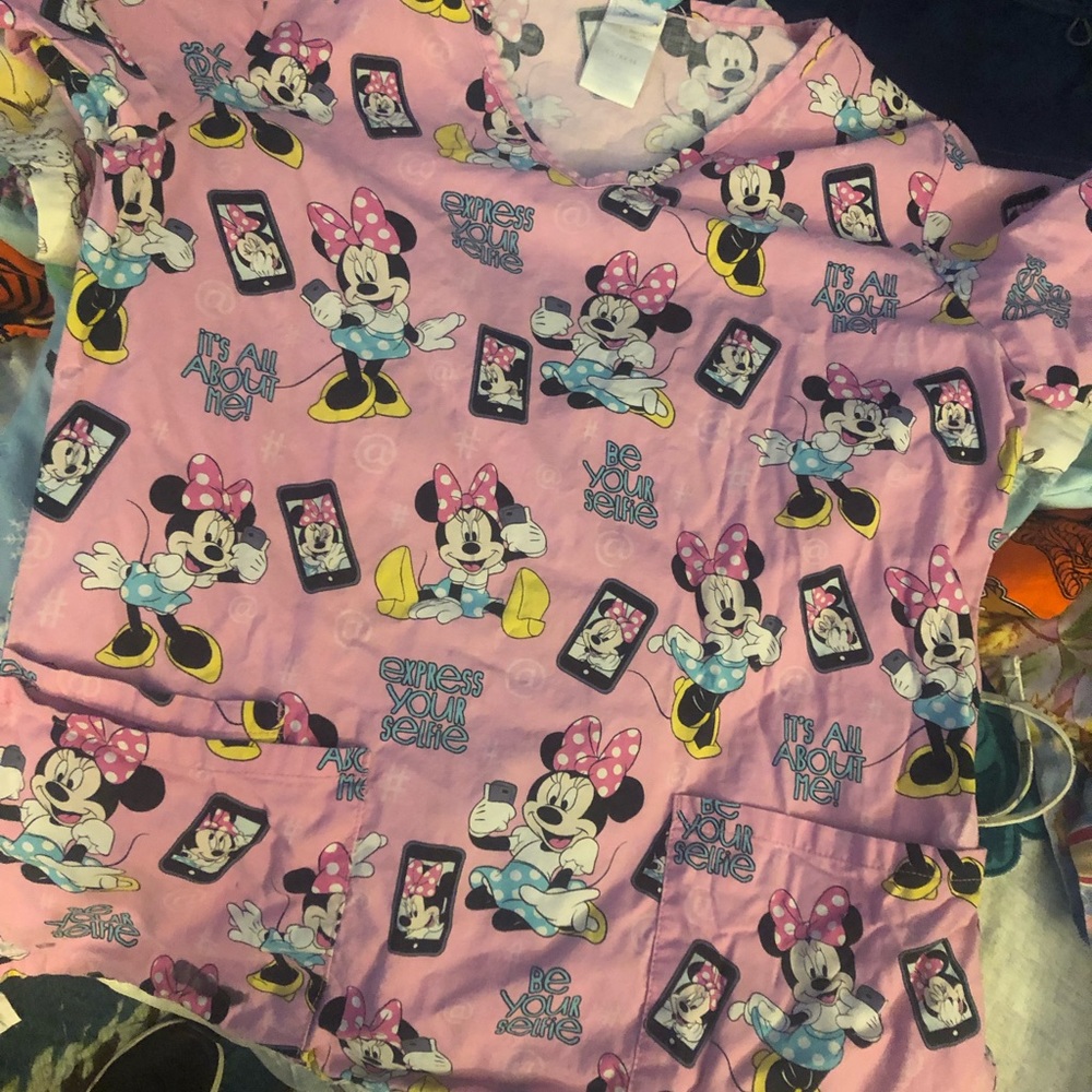 Extra small scrub top